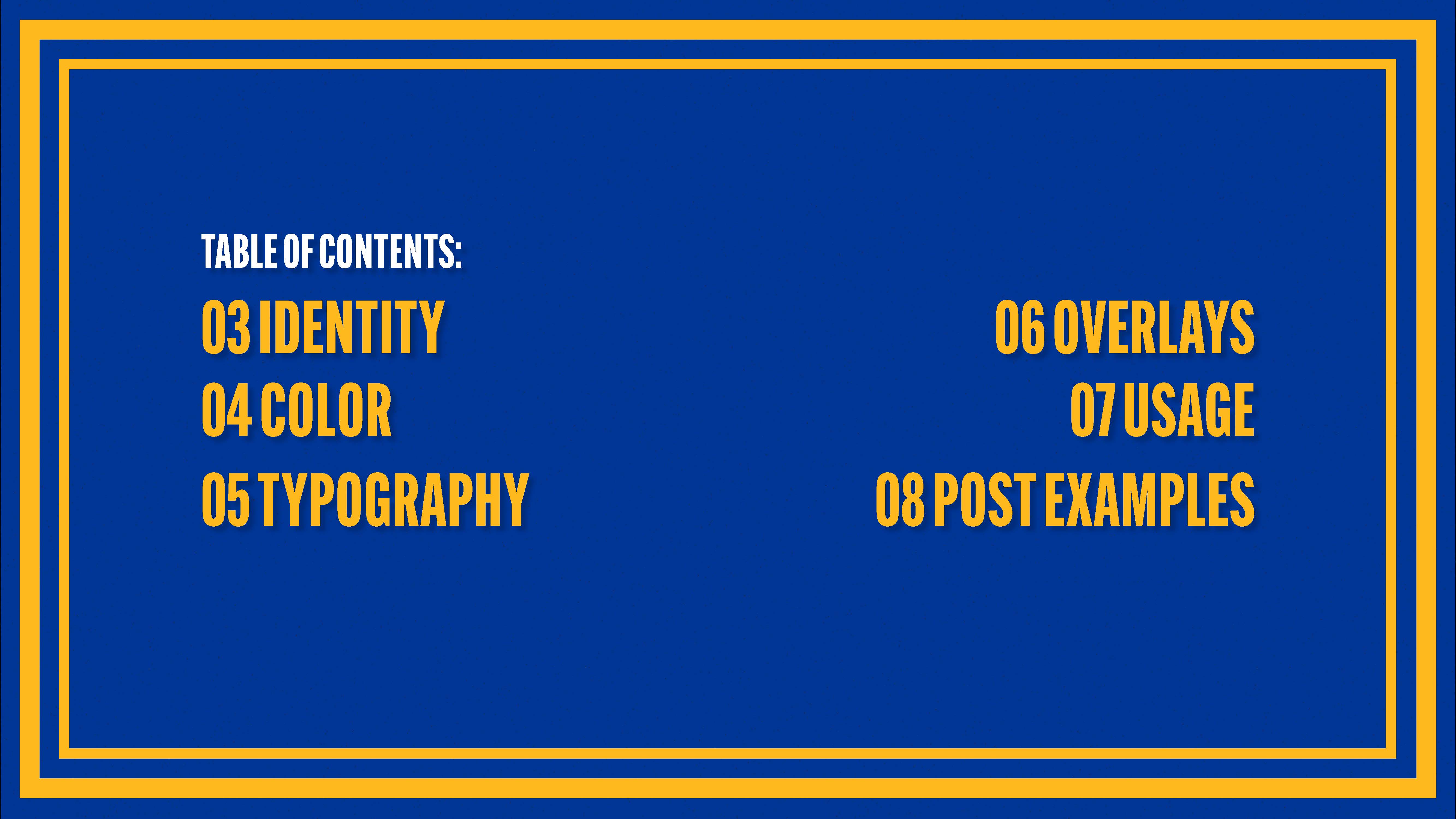 Mock Pitt Art Direction Presentation Page 2